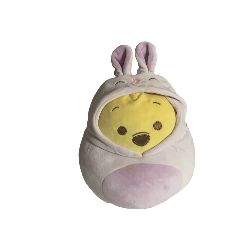 Squishmallows Winnie The Pooh 8" Plush Peeking Pooh Purple Bunny Costume Toy